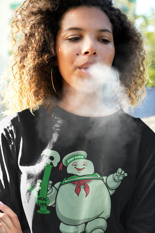 Stay Pufn long sleeve tee