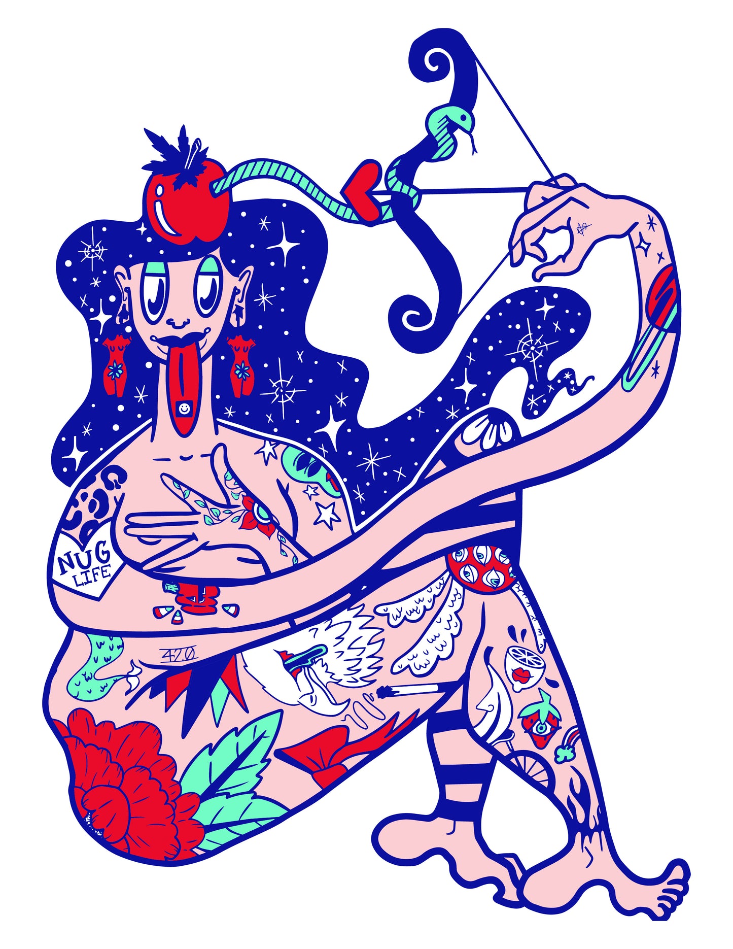 Drippy Lady by Samm Allen