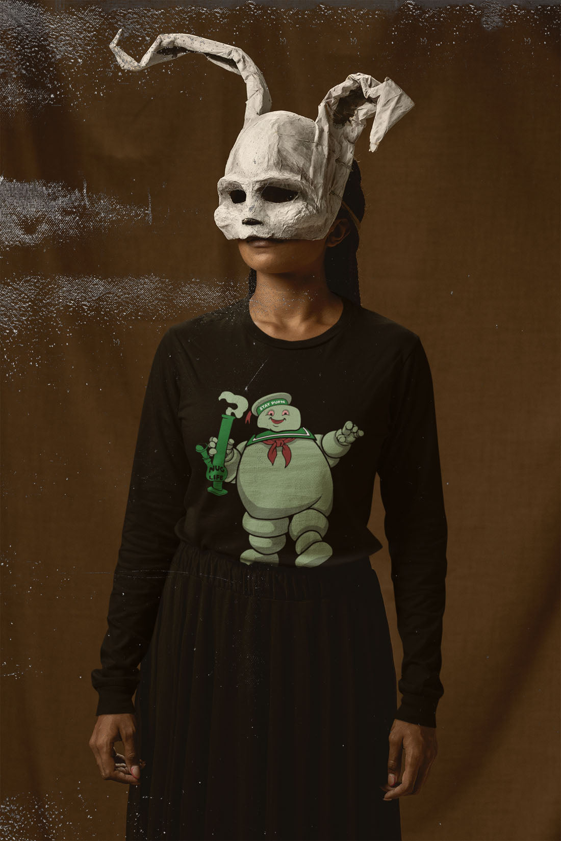 Stay Pufn long sleeve tee